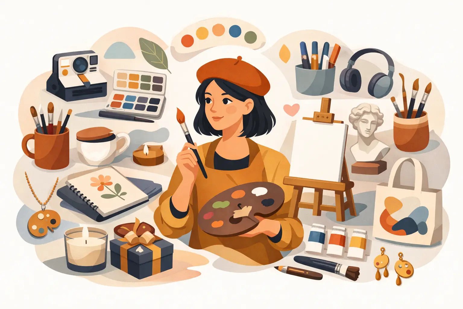 12 Gifts for Women Artists With Real Character - Che Cose Belle