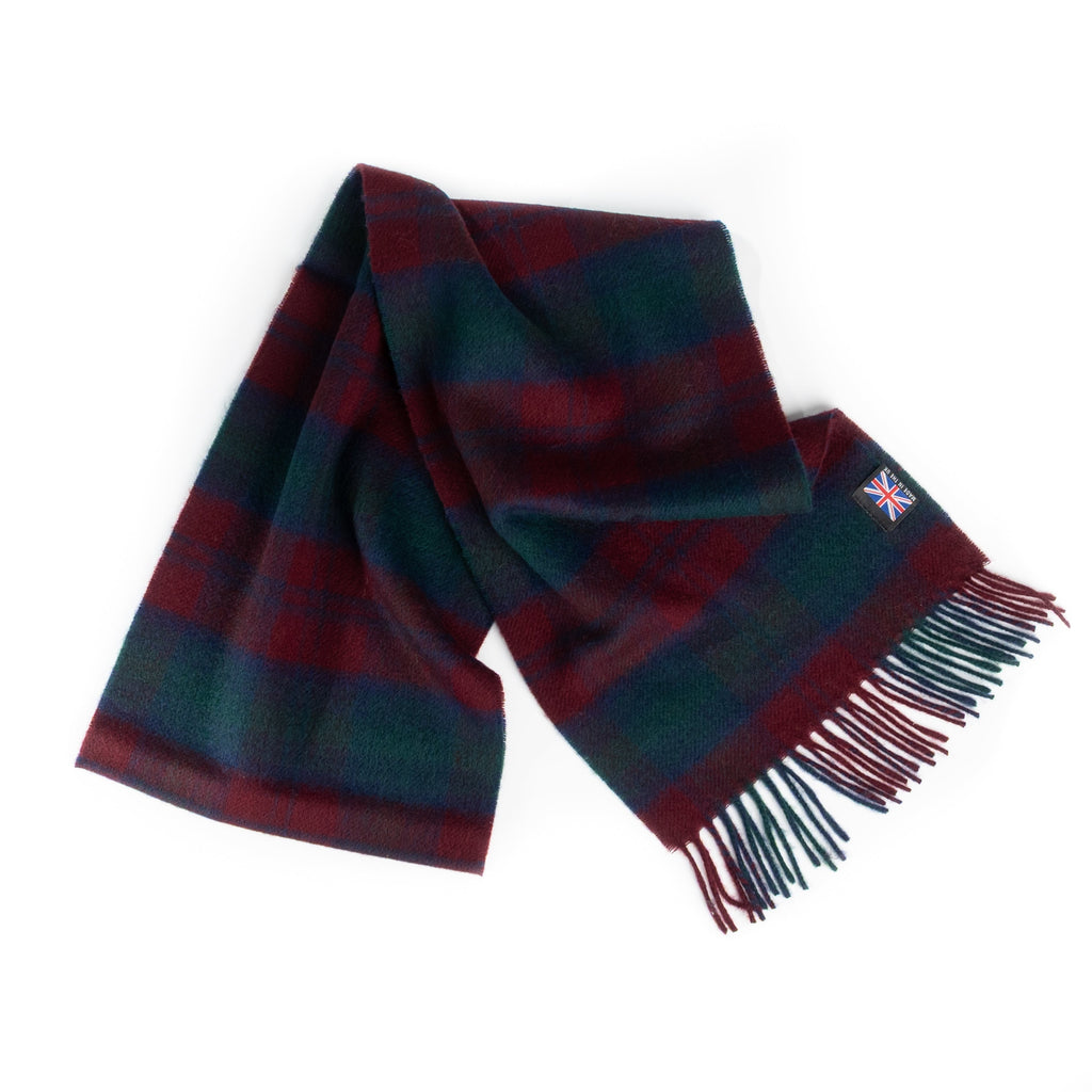 Prince of Scots Merino Lambswool Tartan Scarf (Lindsay)