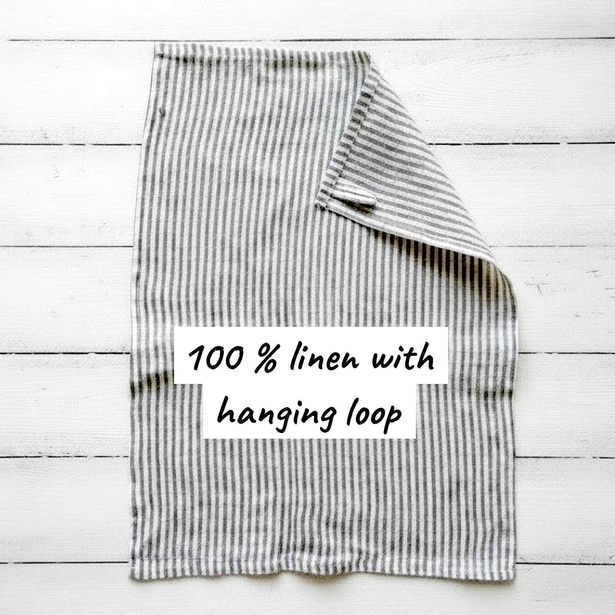 S/2 French Linen Kitchen Towels