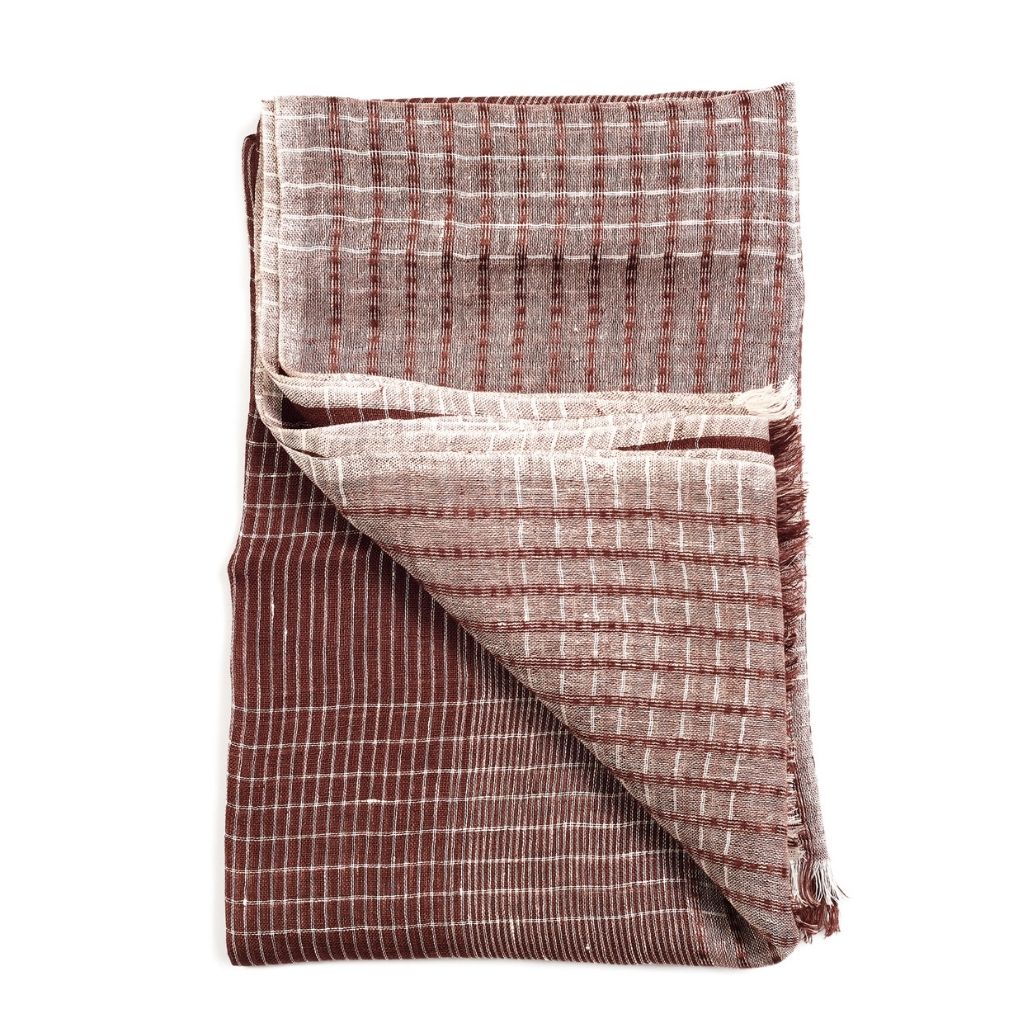 Auro Handwoven Linen Scarf
