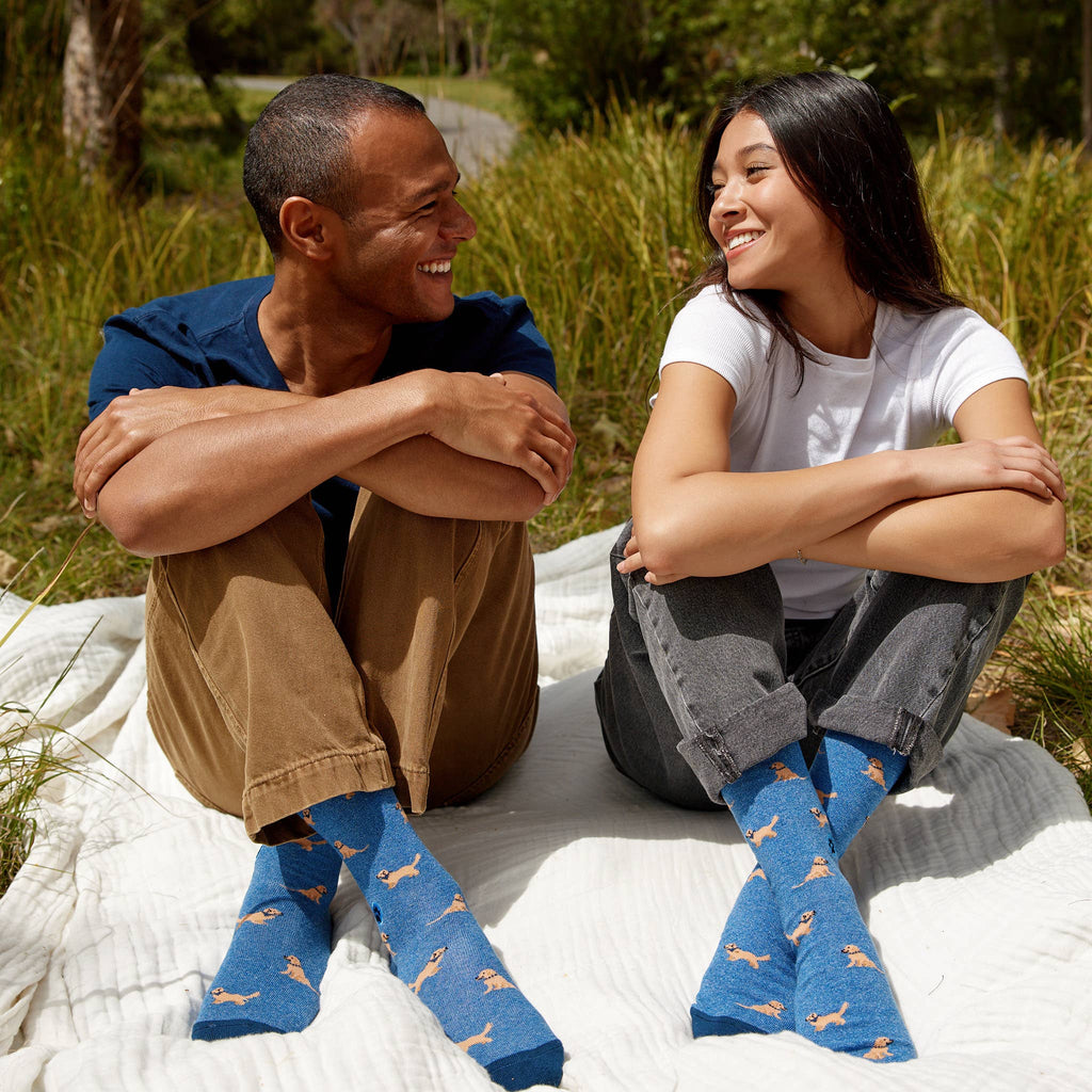 Socks that Save Dogs (Blue Golden Retrievers)