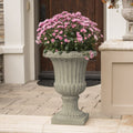 Italian Urn Antique Green Planter - Che Cose Belle
