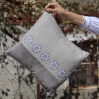 Maha Pillow Cover - Gray