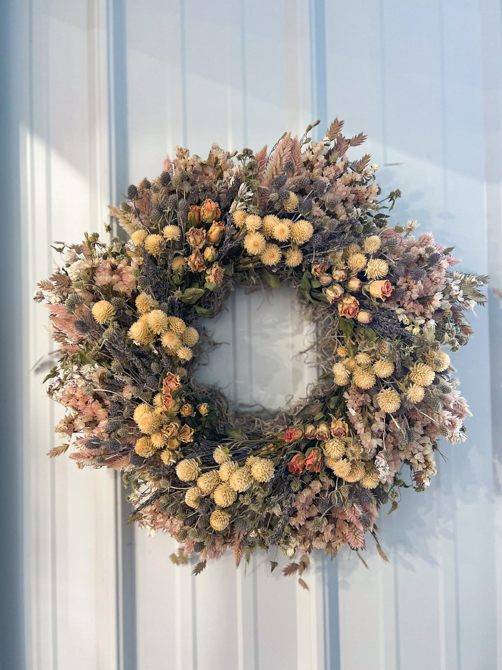 Dried Wreath-Soft + Dreamy