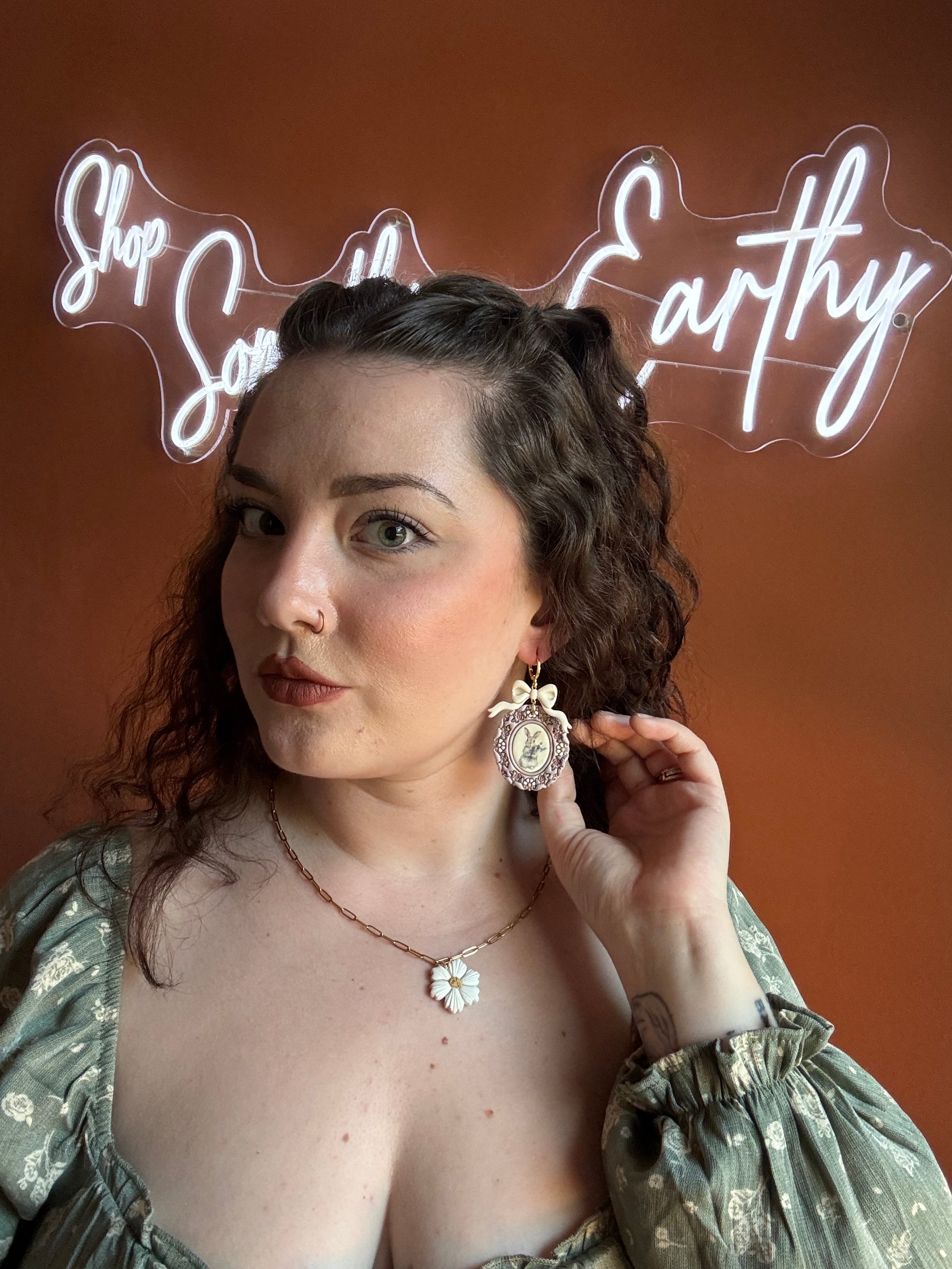 Lavender Bunny Frames