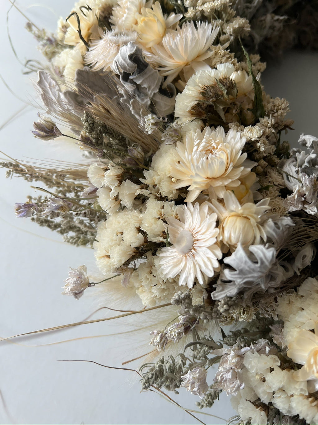 Dried Wreath-Snow White