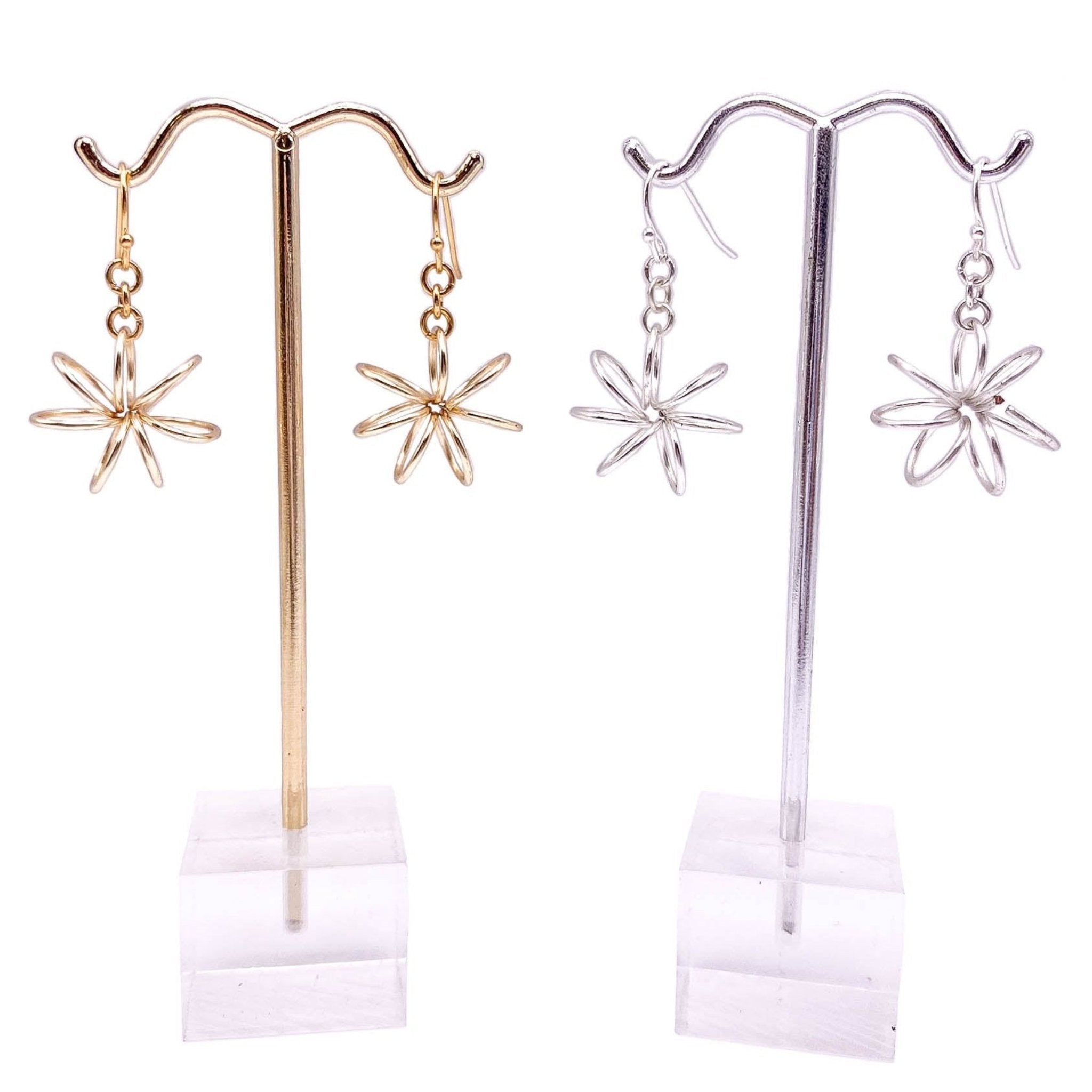 Brickhouse gold earrings