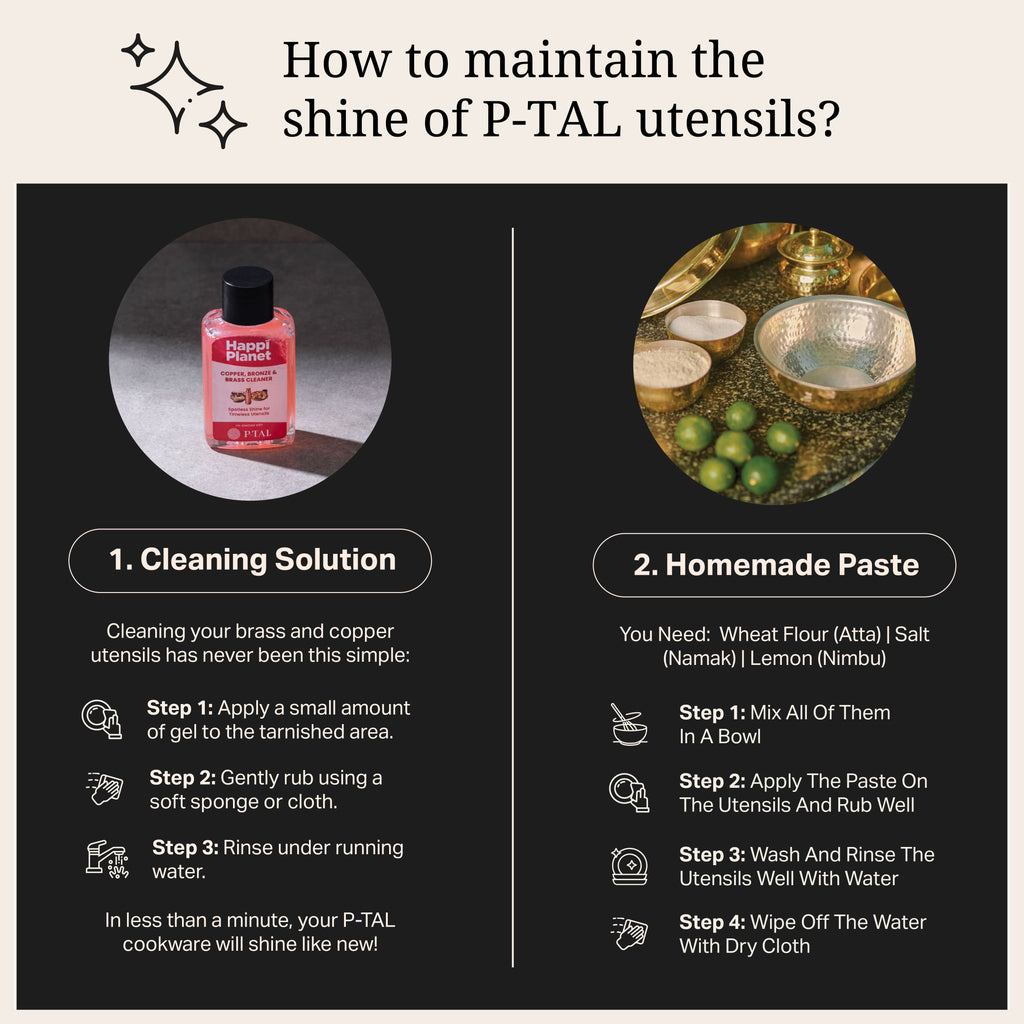 Copper Frypan (Frying Pan) with Brass Handle - Saute Pan