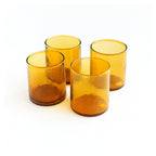 S/4 Recycled Hammered Glasses