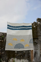 Spiral Sunset Quilt (Reverse)