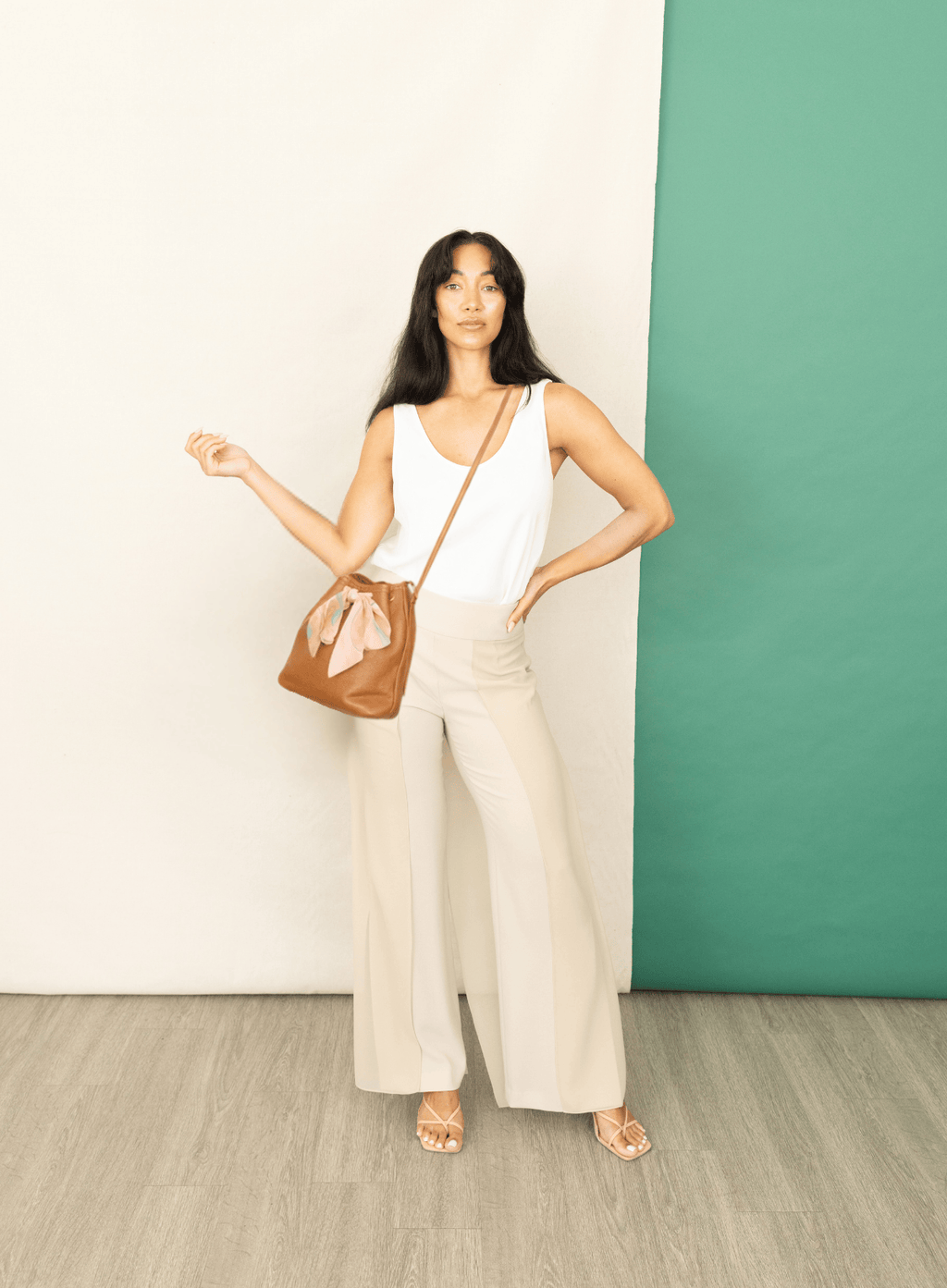 Haitian Scarf Bucket Bag