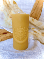 100% Beeswax Candle - Sun and Moon - Che Cose Belle
