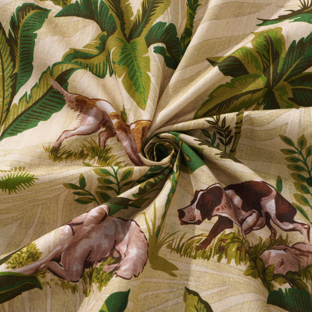 100% Cotton Hawaiian Shirt For Men International Dog Day Camp Collar Shirt - Che Cose Belle