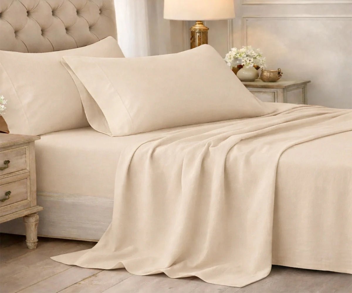 100% Cotton Sheet Set – Deep Pocket, Multiple Colors - Che Cose Belle