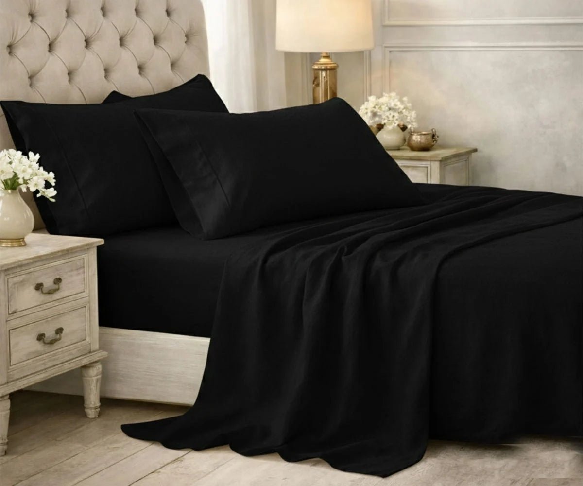 100% Cotton Sheet Set – Deep Pocket, Multiple Colors - Che Cose Belle