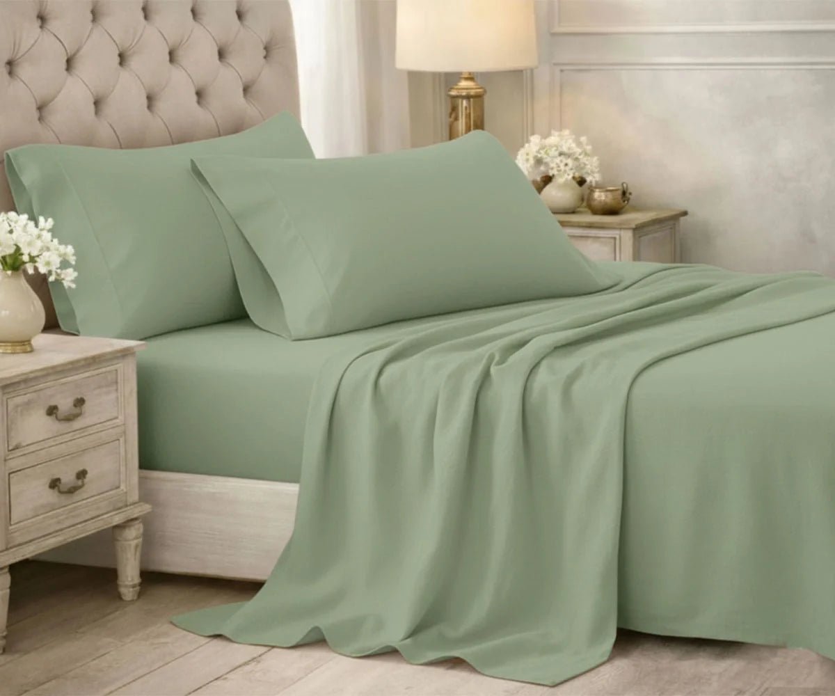 100% Cotton Sheet Set – Deep Pocket, Multiple Colors - Che Cose Belle