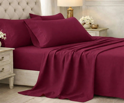 100% Cotton Sheet Set – Deep Pocket, Multiple Colors - Che Cose Belle