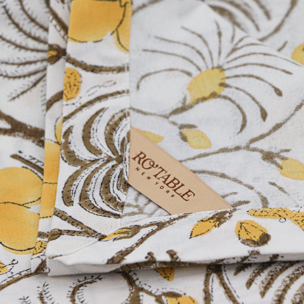 100% Organic Cotton - Summer of Love Tablecloth - Che Cose Belle