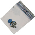 100% Organic Cotton - Toile de Blu Hortensia Tablecloth - Che Cose Belle