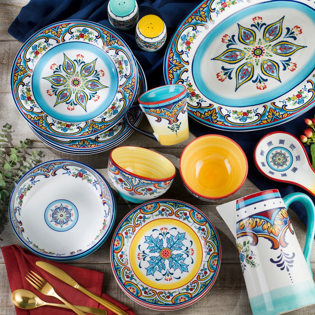 Zanzibar Stoneware Pasta Bowl - Che Cose Belle