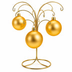 12-Arm Spiral Fountain Brass Gold Metal Ornament Stand Display 11.5 Inches (Taiwan) - Che Cose Belle