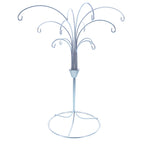 12 - Arm Spiral Fountain Brass Silver Metal Ornament Stand Display 11.5 Inches (Taiwan) - Che Cose Belle