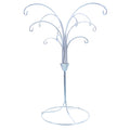 12 - Arm Spiral Fountain Brass Silver Metal Ornament Stand Display 11.5 Inches (Taiwan) - Che Cose Belle