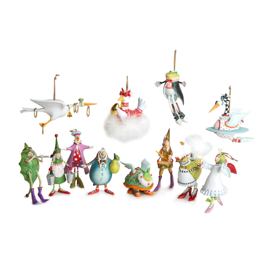 12 Days MINI Ornaments by Patience Brewster SOLD INDIVIDUALLY - Che Cose Belle