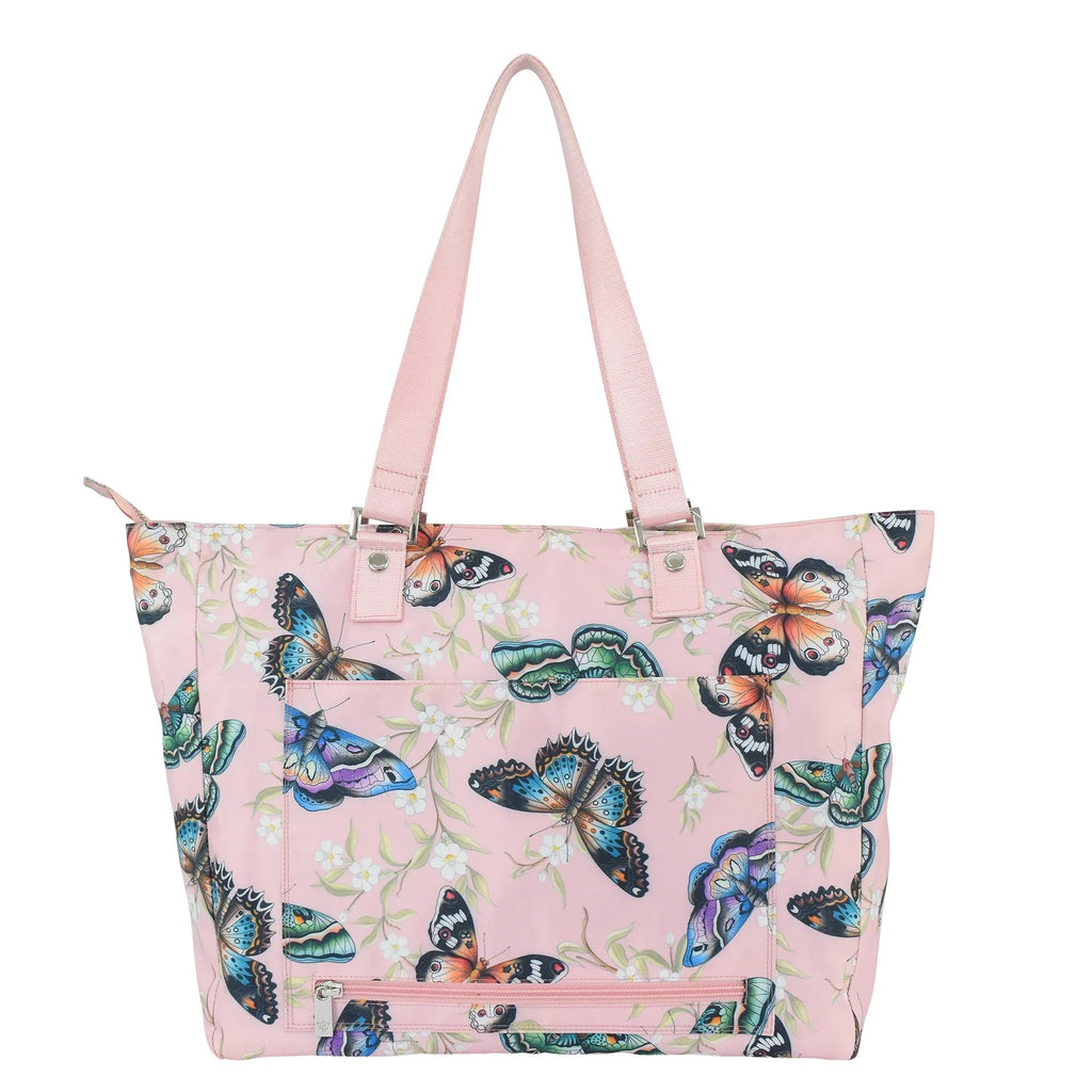 Wanderlust Luxe Fabric Tote - 12025