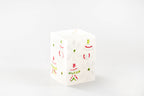 Whimsy Christmas Painted Candles