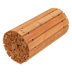 12 FT Wooden Garden Pathway 22 Inches Wide Outdoor Roll out Straight Walkway