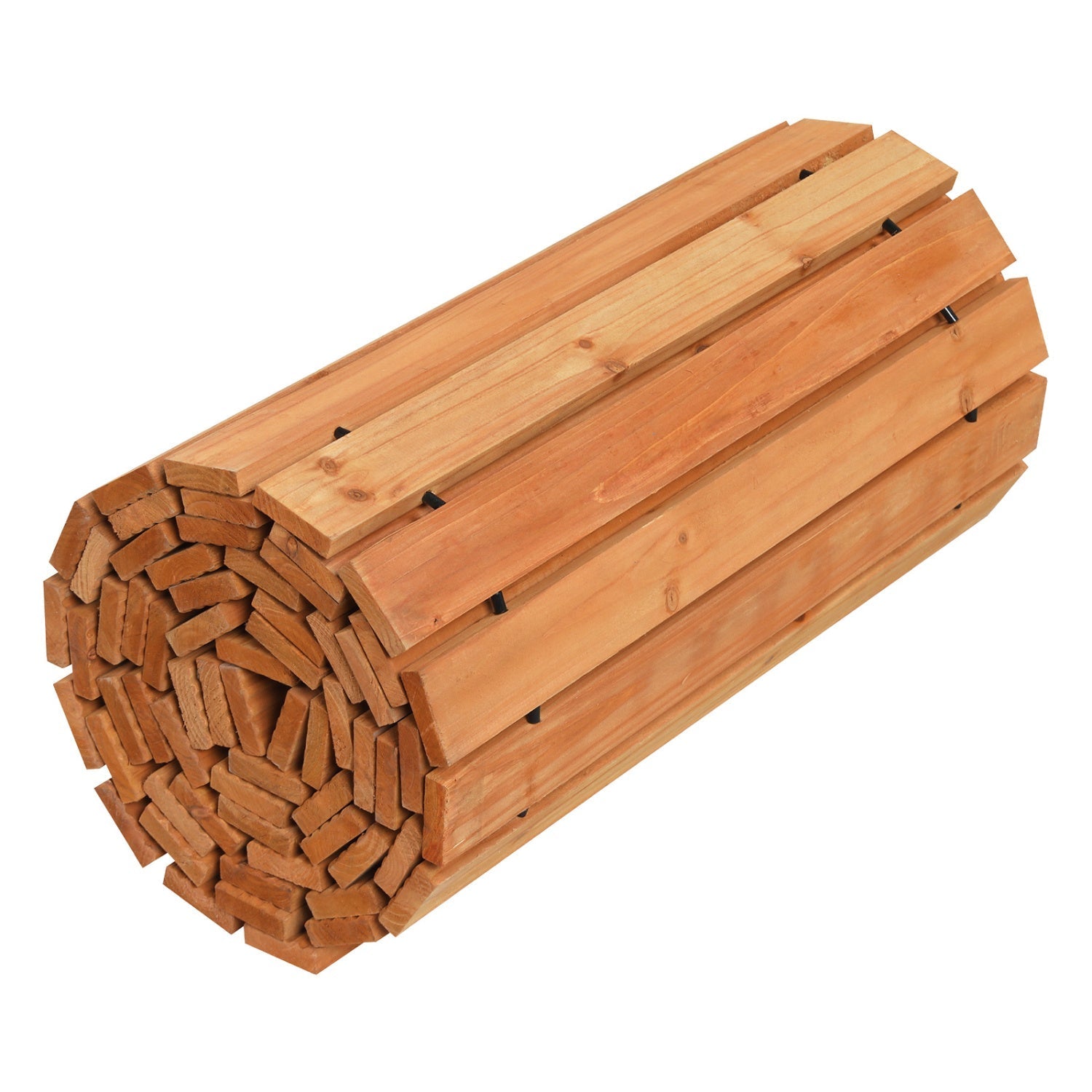 12 FT Wooden Garden Pathway 22 Inches Wide Outdoor Roll out Straight Walkway