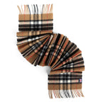 Prince of Scots Merino Lambswool Tartan Scarf (Thompson Camel)