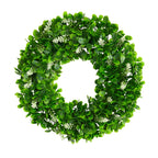 13” Jasmine Artificial Wreath - Che Cose Belle