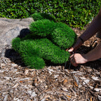 13" UV Resistant Artificial Grass Garden Plush Topiary Bunny Rabbit (Indoor/Outdoor) - Che Cose Belle