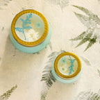 Accent Watercolor Pressed Floral Candle - Pacific Coast