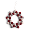 Felt Wreath - Small Star with Baubles
