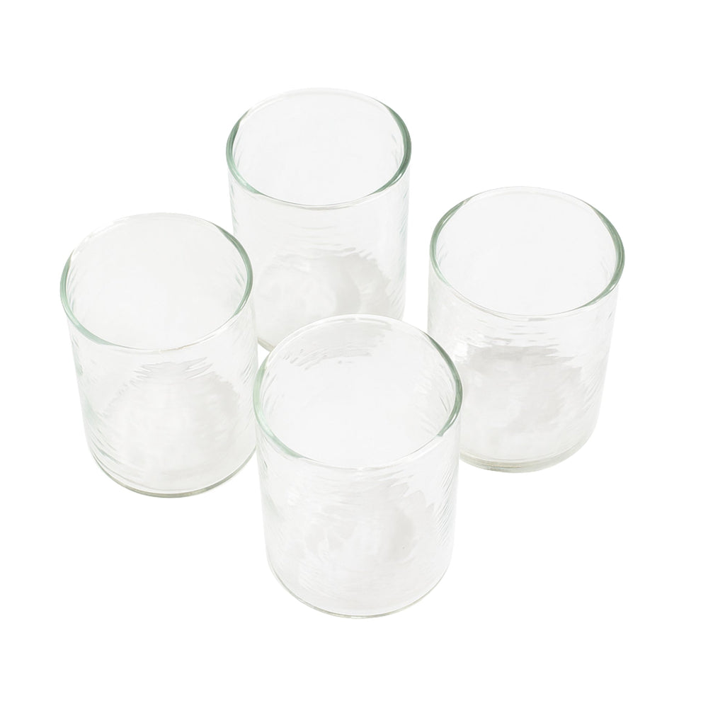 S/4 Recycled Hammered Glasses
