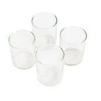 S/4 Recycled Hammered Glasses