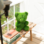 14" UV Resistant Artificial Grass Garden Plush Topiary Bear (Indoor/Outdoor) - Che Cose Belle