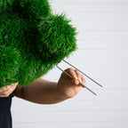 14" UV Resistant Artificial Grass Garden Plush Topiary Bear (Indoor/Outdoor) - Che Cose Belle