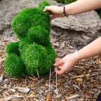 14" UV Resistant Artificial Grass Garden Plush Topiary Bear (Indoor/Outdoor) - Che Cose Belle