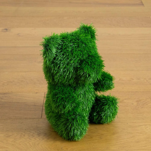 14" UV Resistant Artificial Grass Garden Plush Topiary Bear (Indoor/Outdoor) - Che Cose Belle