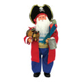 15" Rum Runner Claus with Parrot and Barrel - Che Cose Belle