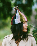 MINGA | Mom's Rainbow Striped Baby Alpaca Beanie