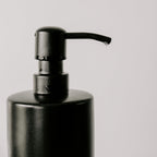 15oz Black Stoneware Hand Soap Dispenser - Che Cose Belle