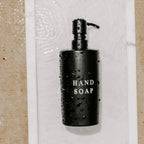 15oz Black Stoneware Hand Soap Dispenser - Che Cose Belle