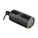 15oz Black Stoneware Hand Soap Dispenser - Che Cose Belle