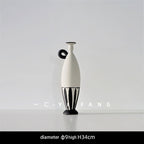Ins Modern Handmade Ceramic Flower Vase Decoration Hotel Club B&B Soft Decoration Nordic Soft Decoration