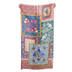 Songbird Rectangle Wool Scarf - Beige